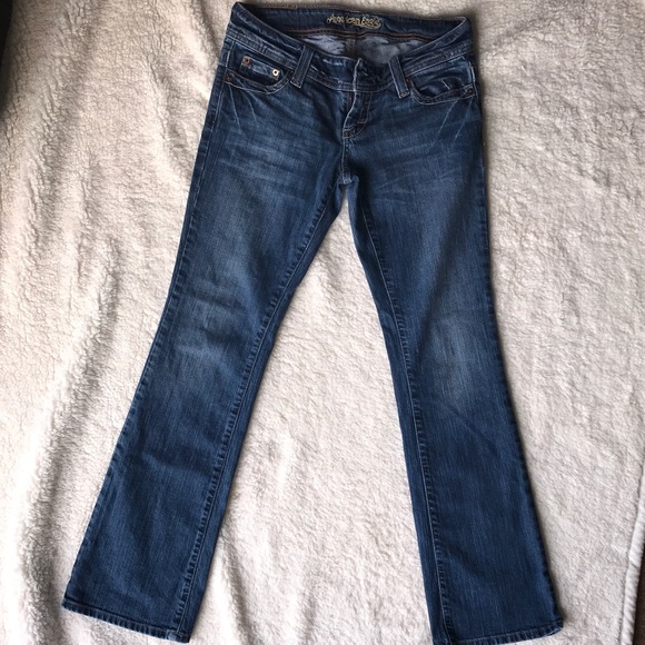 American Eagle Artist Bootcut Jeans 4R - Picture 2 of 6